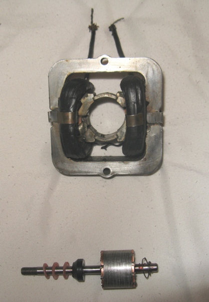 Restored Rotor and Front Stator View